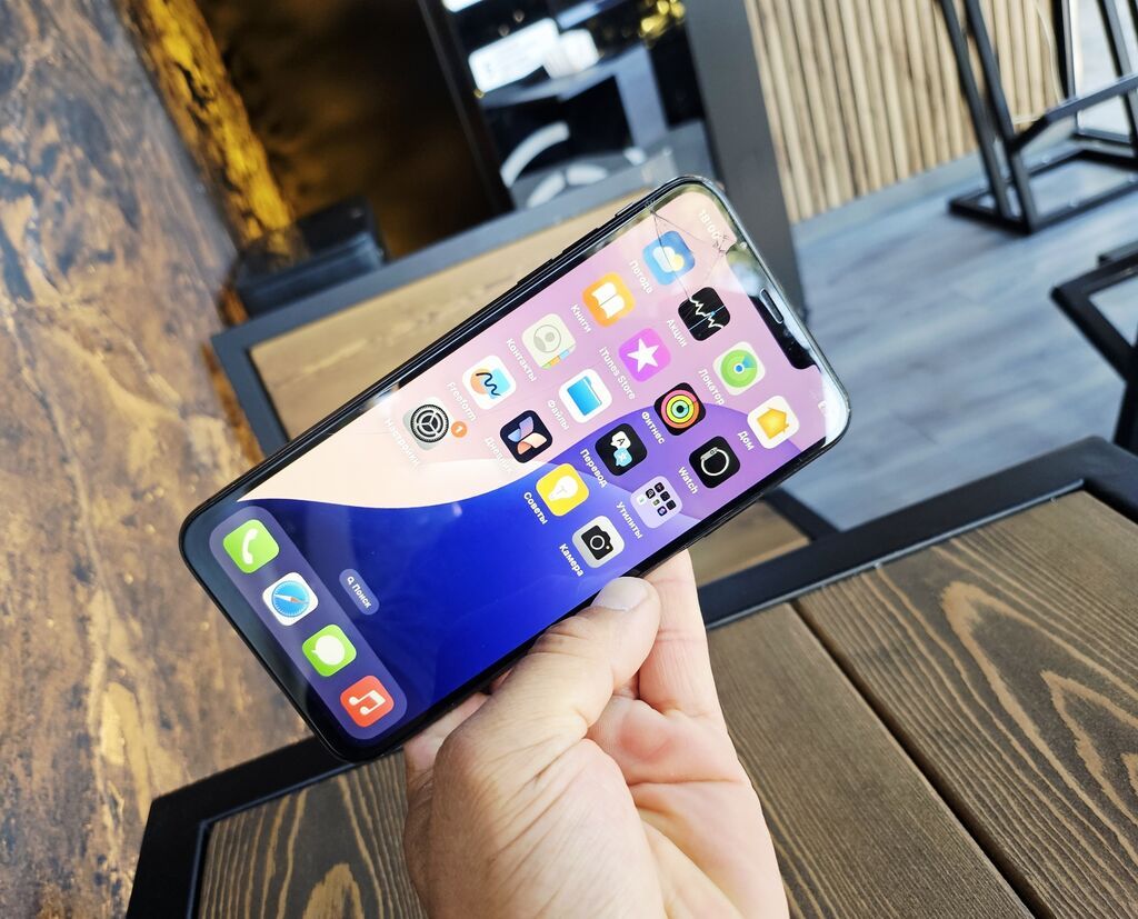 IPhone Xs Max, Б/у, 256 ГБ, Space Gray, Чехол, 100 %: фото 7