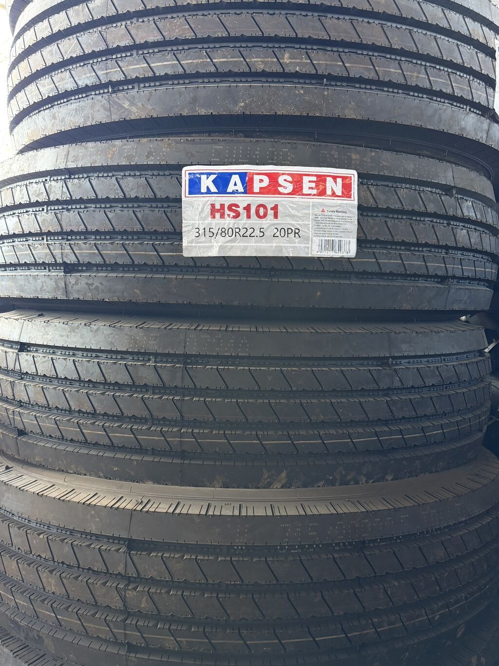 Шины 315 / 80 / R 22,5, Новый, Грузовики/Автобусы, Китай, Kapsen: фото 2