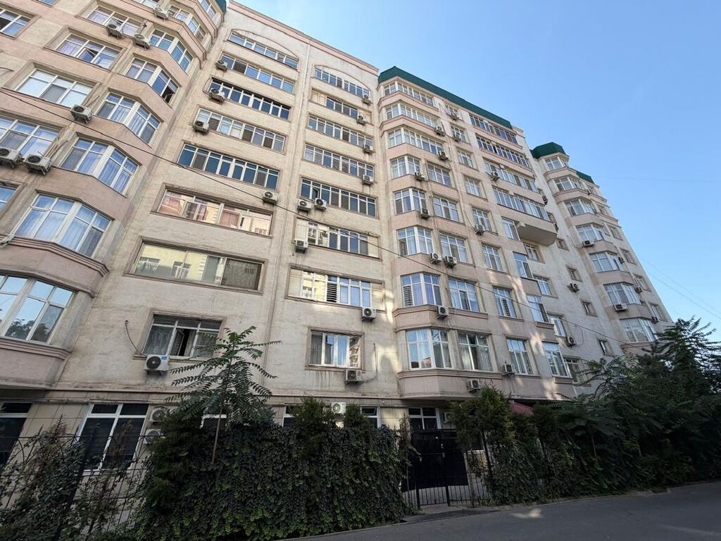 3 комнаты, 97 м², Манаса/Боконбаева Элитка, 5 этаж, Евроремонт: фото 1