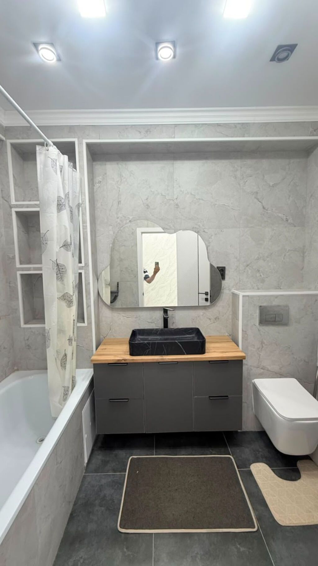 2 комнаты, 70 м², Асанбай мкр Элитка, 8 этаж, Дизайнерский ремонт: фото 5