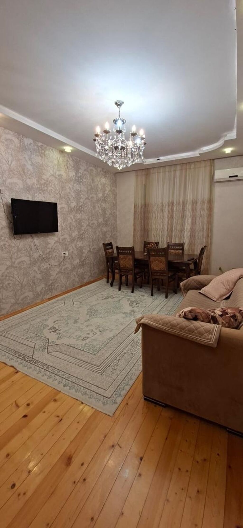 5 otaqlı, 120 kv. m, Kredit yoxdur, Orta təmir