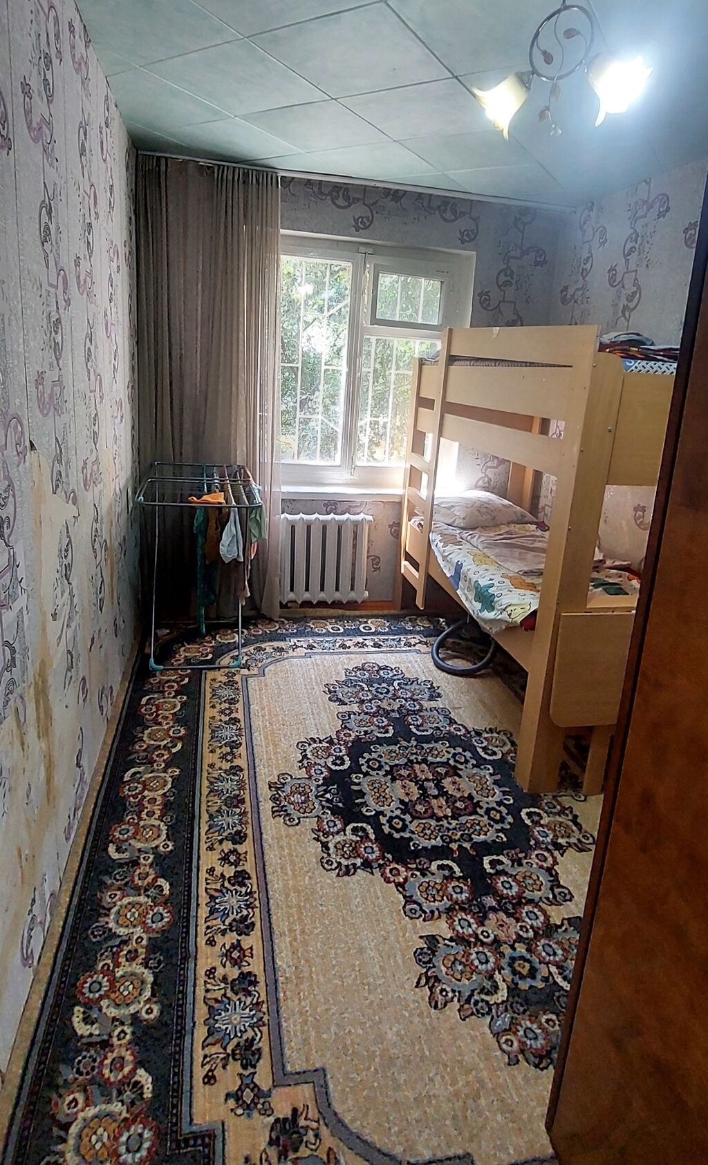 2 комнаты, 44 м², 104 серия, 1 этаж, Старый ремонт: фото 2