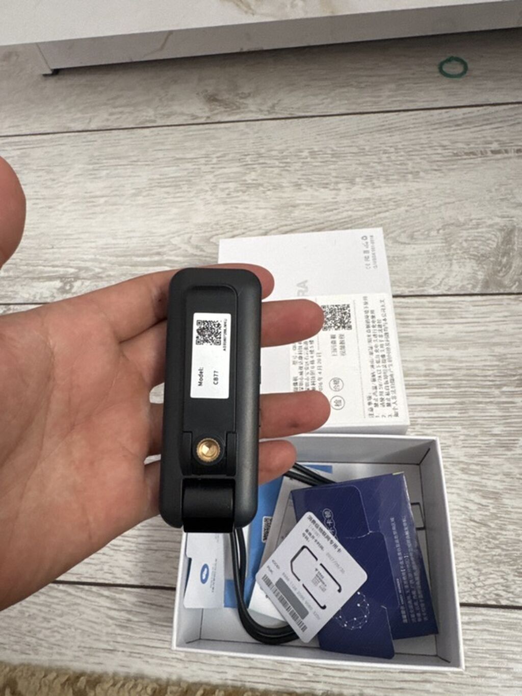 Скрытая камера Портативная 4G LTE камера-модуль (модель CB77) с: фото 3