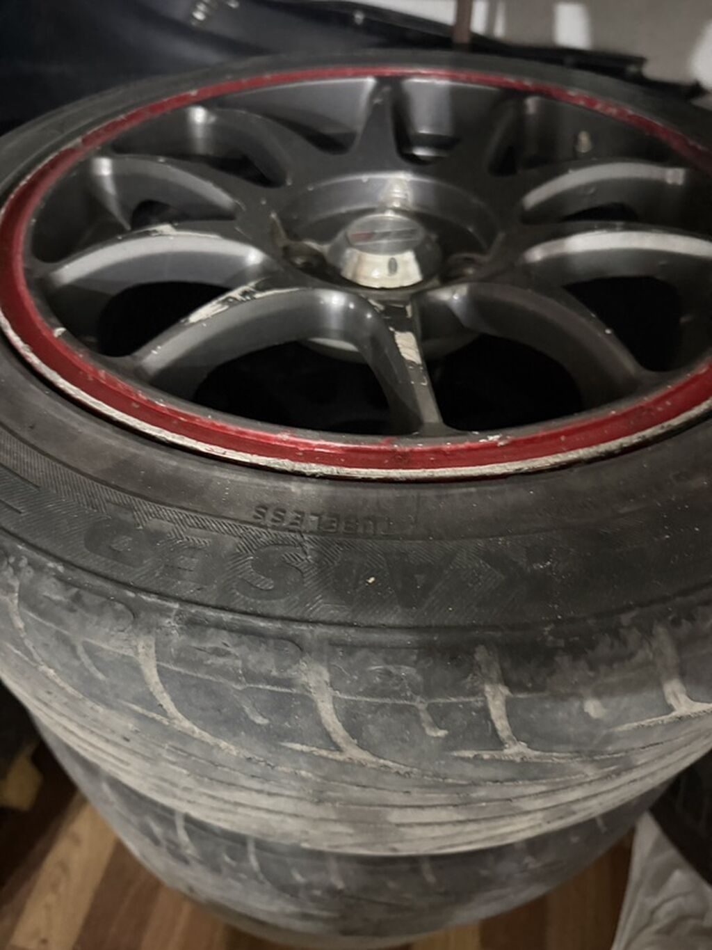 Колеса в сборе 185 / 55 / R 15, Лето, Б/у, Комплект, Легковые, Литые, отверстий - 4: фото 3