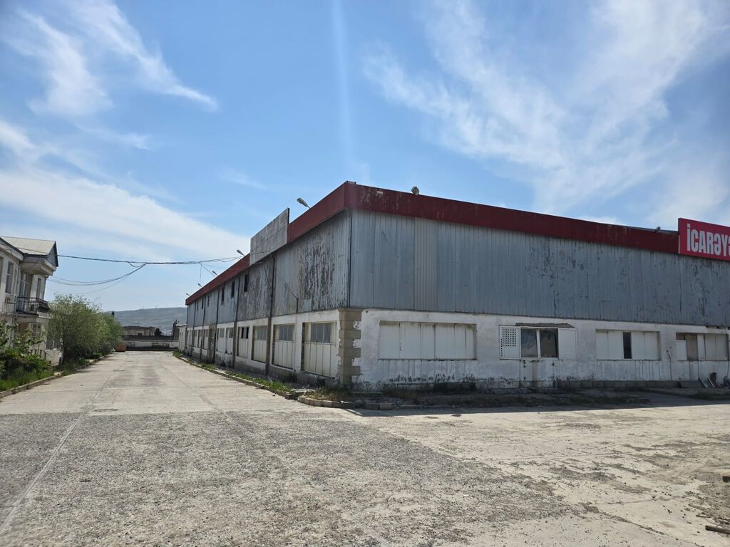 İcarəyə Anbar Kompleksi – Bakı, Xocasən Ümumi sahə: - 4000 m² anbar
