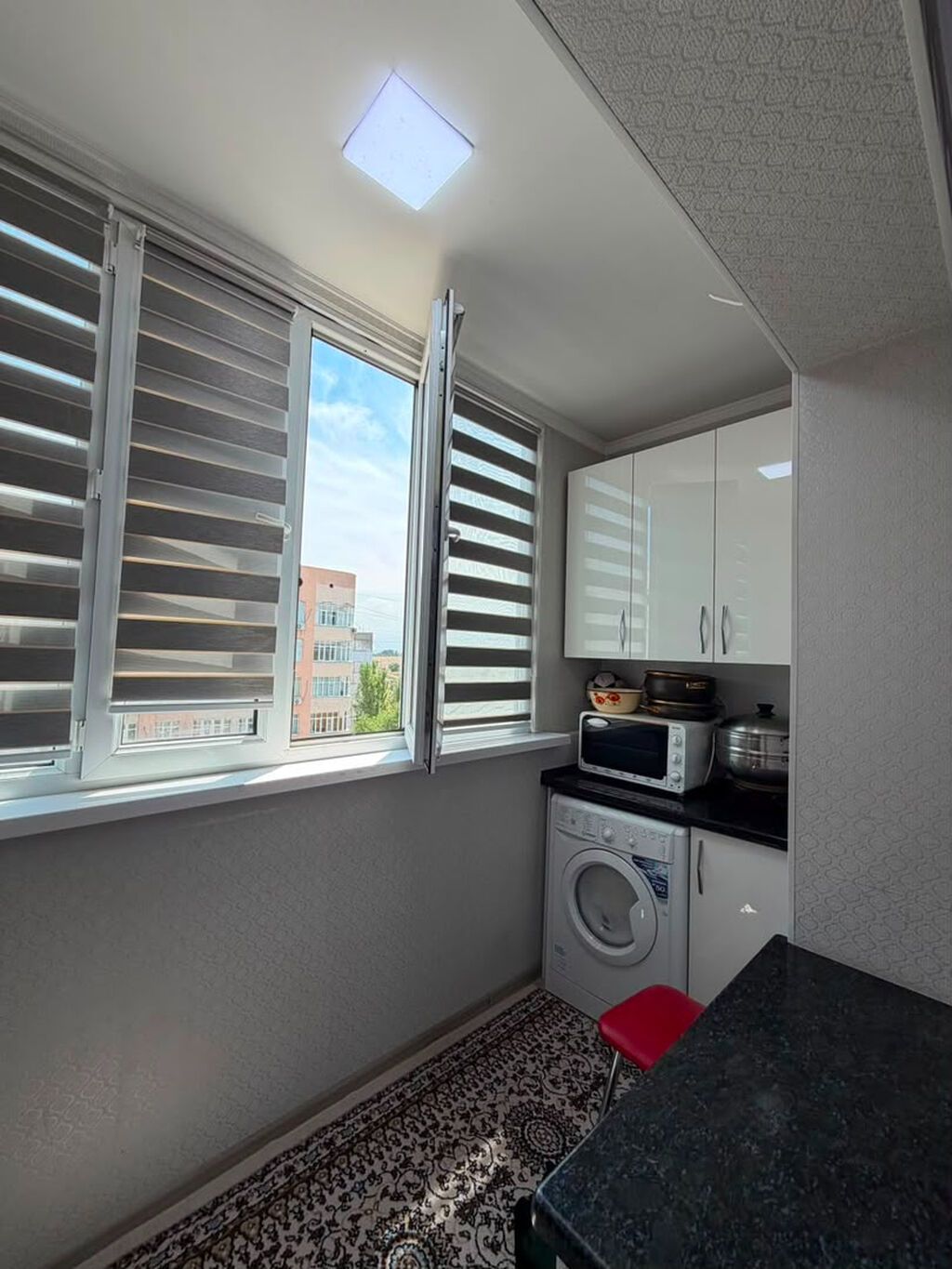 1 комната, 36 м², Тунгуч мкр 106 серия улучшенная, 9 этаж, Евроремонт: фото 3