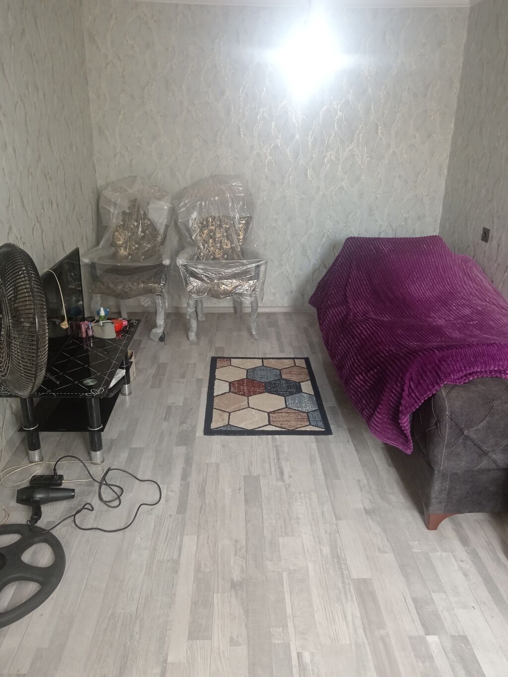 2 otaqlı, 60 kv. m, Kredit yoxdur, Yeni təmirli