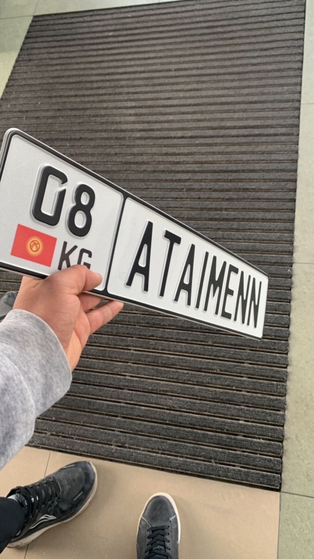 Срочно изготовим за пол дня Индивидуальные автомобильные номера KG: фото 6
