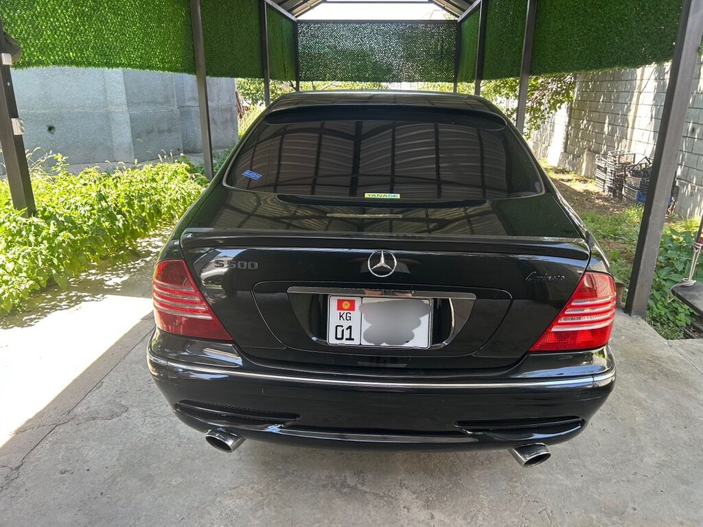 Mercedes-Benz S-Class: 2002 г., 5 л, Автомат, Бензин, Седан: фото 2