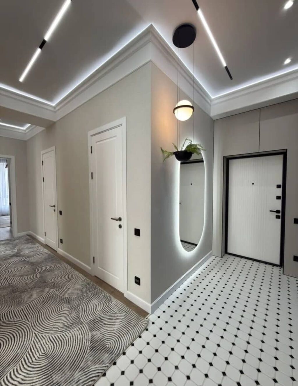 3 комнаты, 100 м², Советская/Скрябина 16 этаж, Дизайнерский ремонт: фото 3