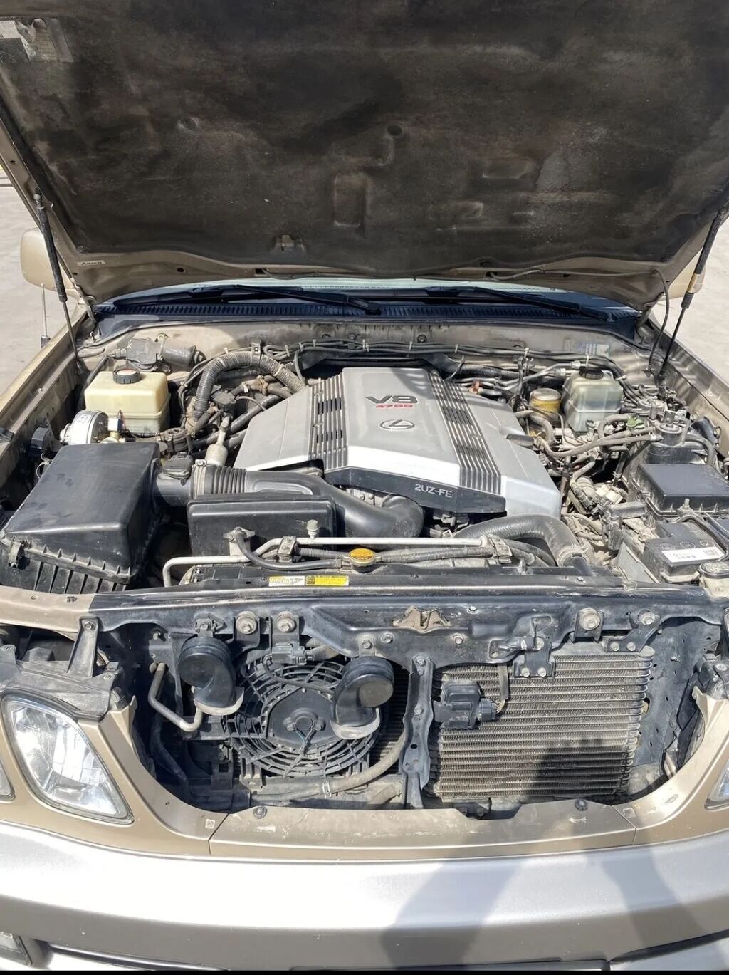 Lexus LX: 2002 г., 4.7 л, Автомат, Бензин, Внедорожник: фото 5