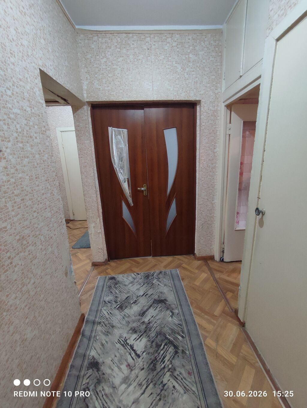 3 комнаты, 72 м², Тунгуч мкр 106 серия, 1 этаж, Старый ремонт: фото 4