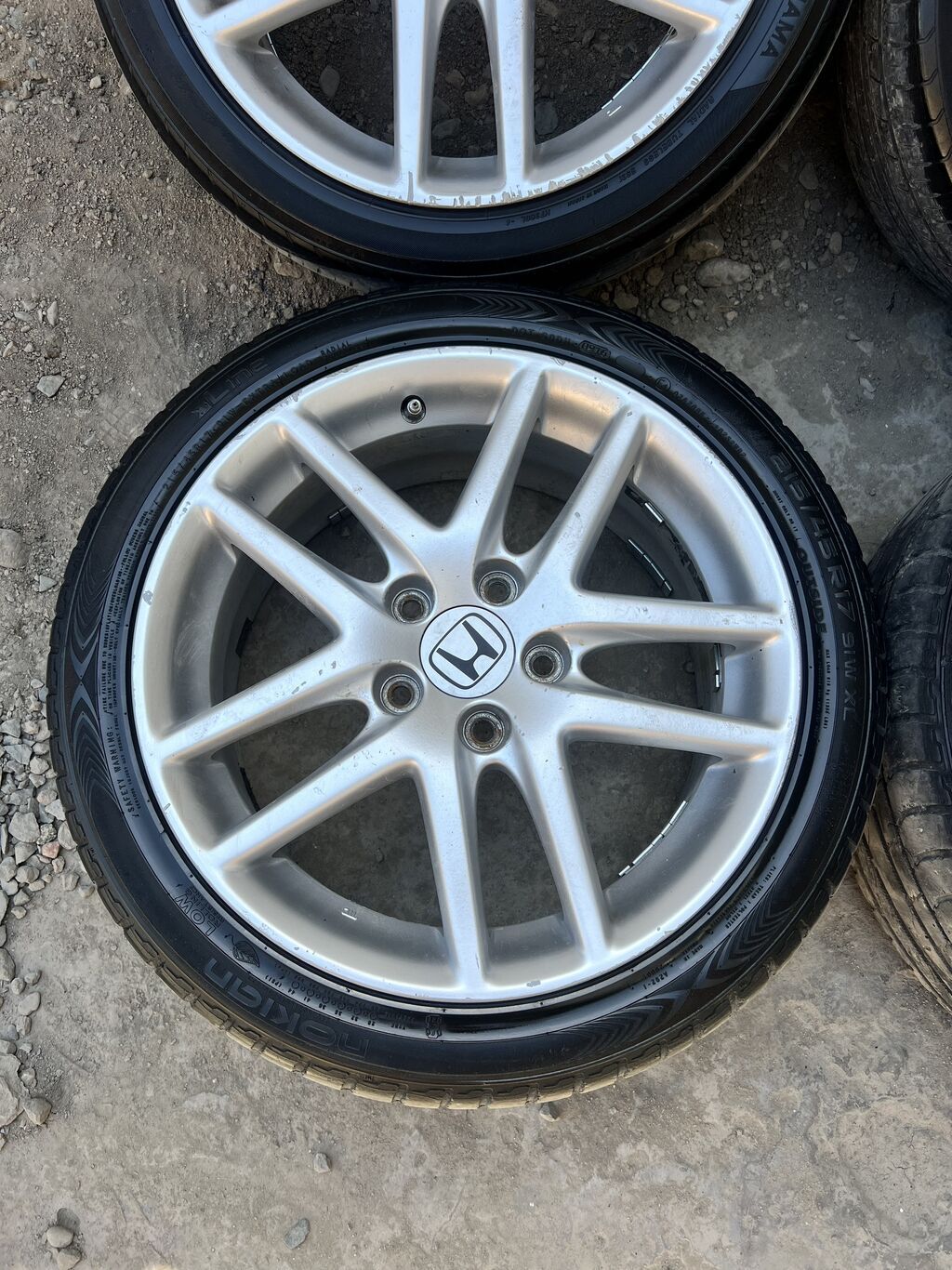 Колеса в сборе 215 / 45 / R 17, Лето, Б/у, Комплект, Легковые, Литые, отверстий - 5: фото 2