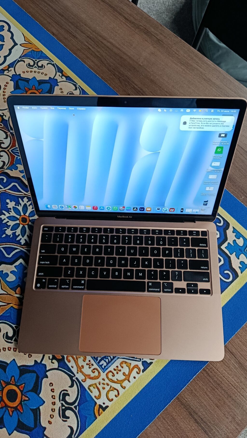 Ультрабук, Б/у, Apple M1, ОЗУ, RAM: 8 ГБ: фото 2