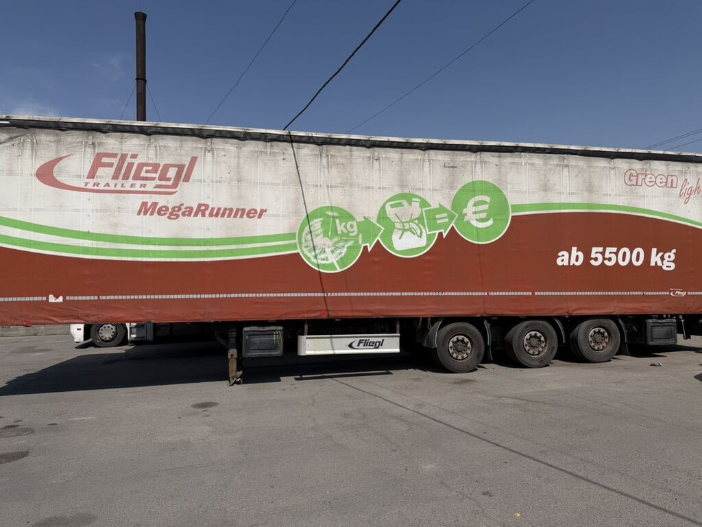 Полуприцеп-тент (шторный) Fliegl MegaRunner - Тип: полуприцеп шторный: фото 7