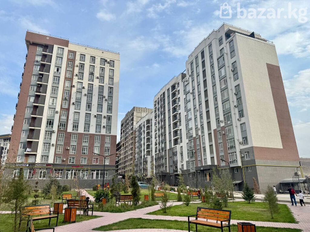 2 комнаты, 47 м², Асанбай мкр Элитка, 6 этаж, Евроремонт: фото 2