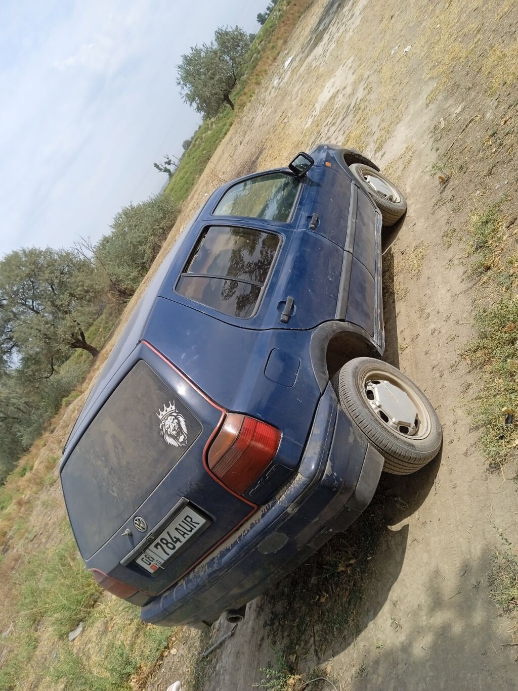 Volkswagen Golf III, синий хэтчбек 5‑дверный. Основные особенности: -: фото 2