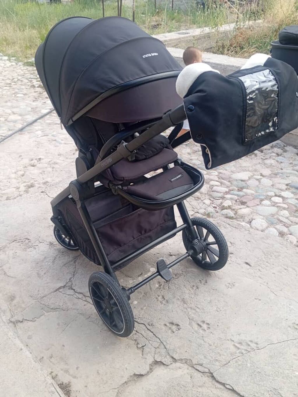 Продам универсальную коляску 2в1 Ining Baby в отличном состоянии!: фото 6