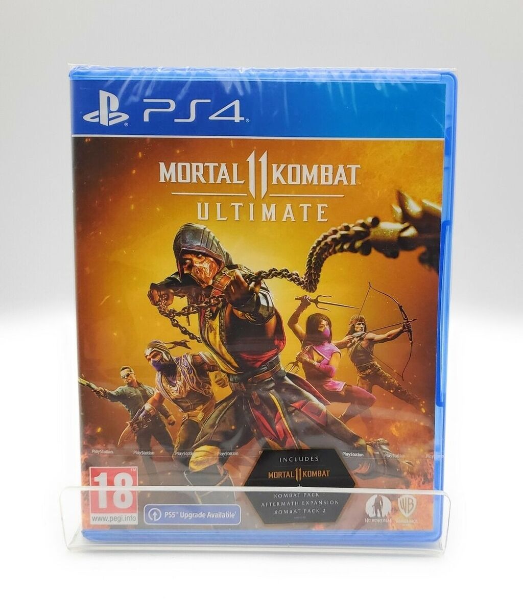 PS5 (Sony PlayStation 5): Mortal Kombat 11 Ultimate za PlayStation 4 i 5 Za oba Sonyja cena je