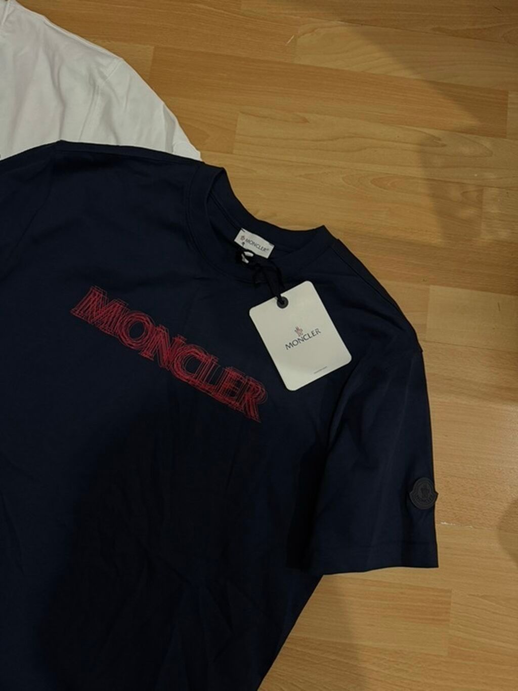 Мужская футболка, S, 2XL, M, Moncler, Новый, цвет - Белый, Самовывоз: фото 2