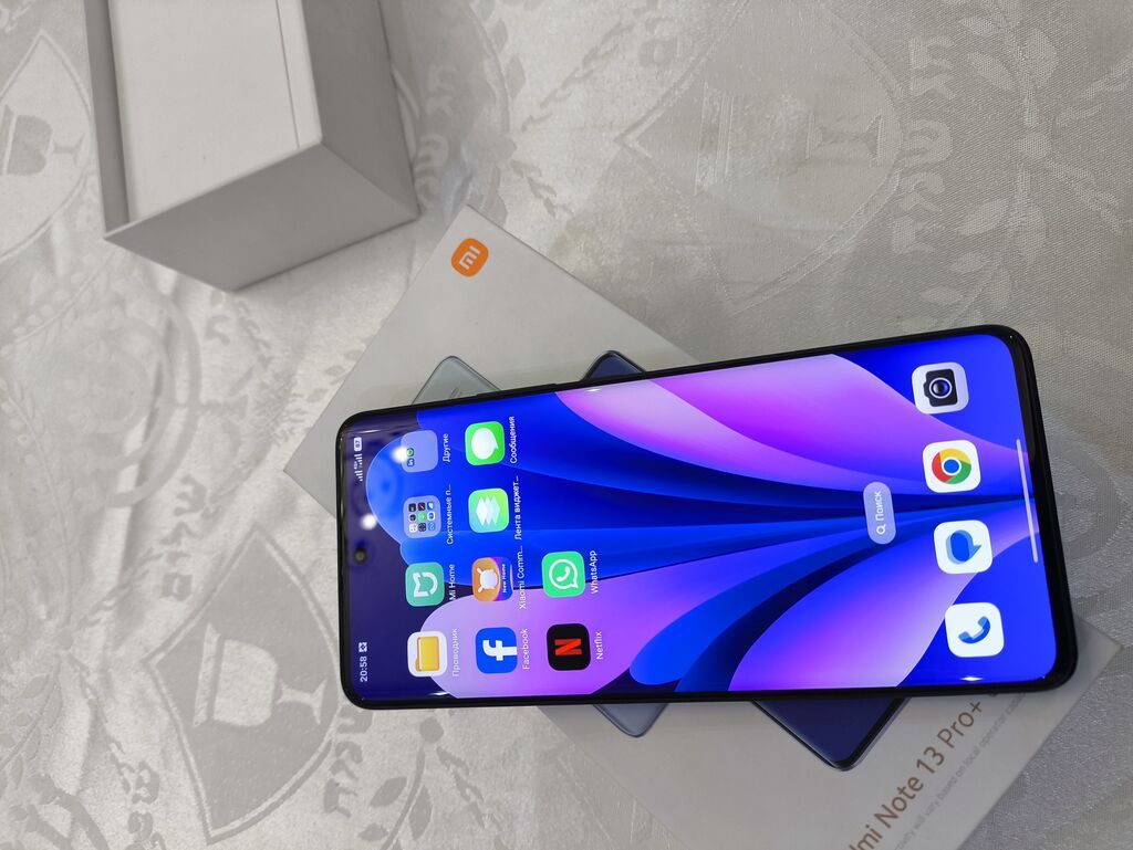 Redmi, Redmi Note 13 Pro Plus, Б/у, 256 ГБ, цвет - Черный, 1 SIM, 2 SIM — фото 6