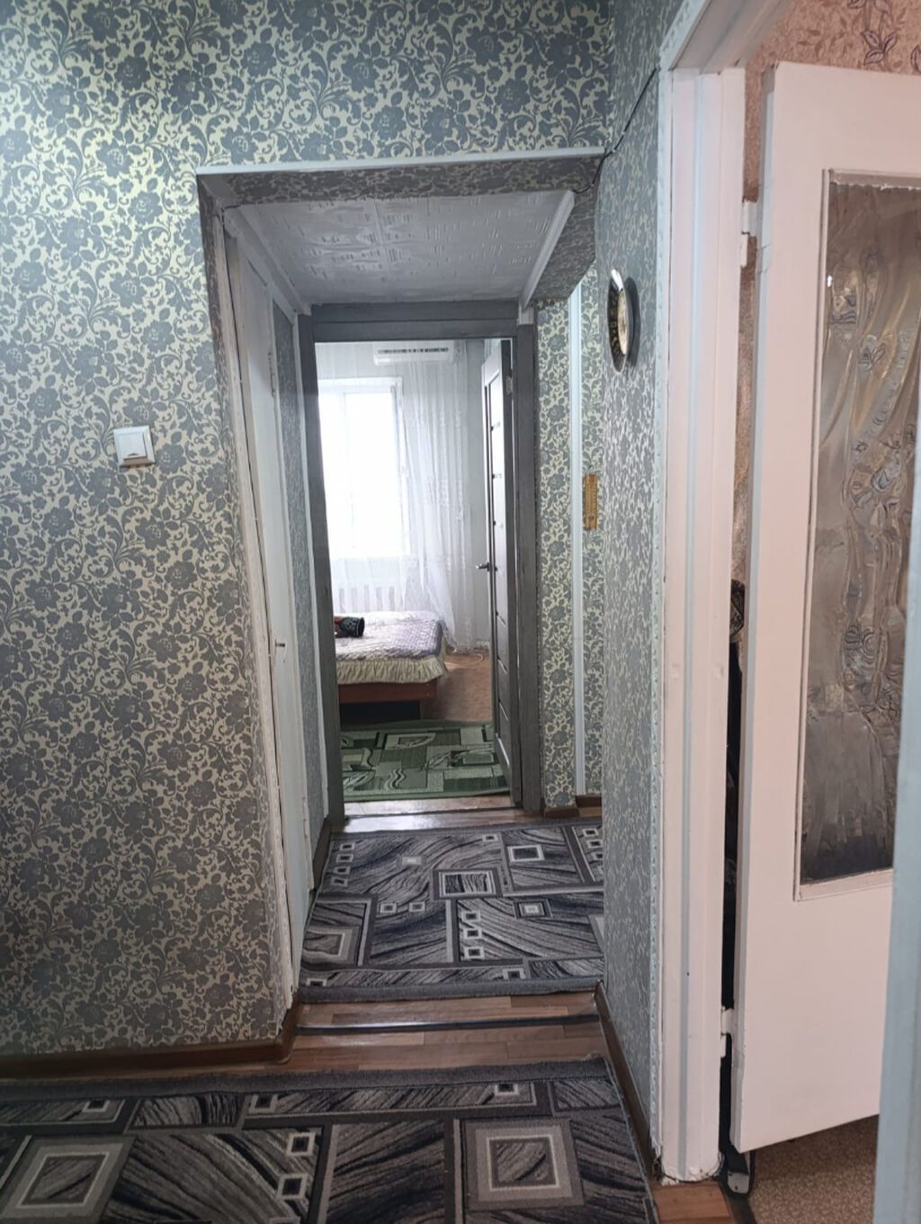 3 комнаты, 63 м², Аламедин-1 мкр 105 серия, 5 этаж, Косметический ремонт: фото 8
