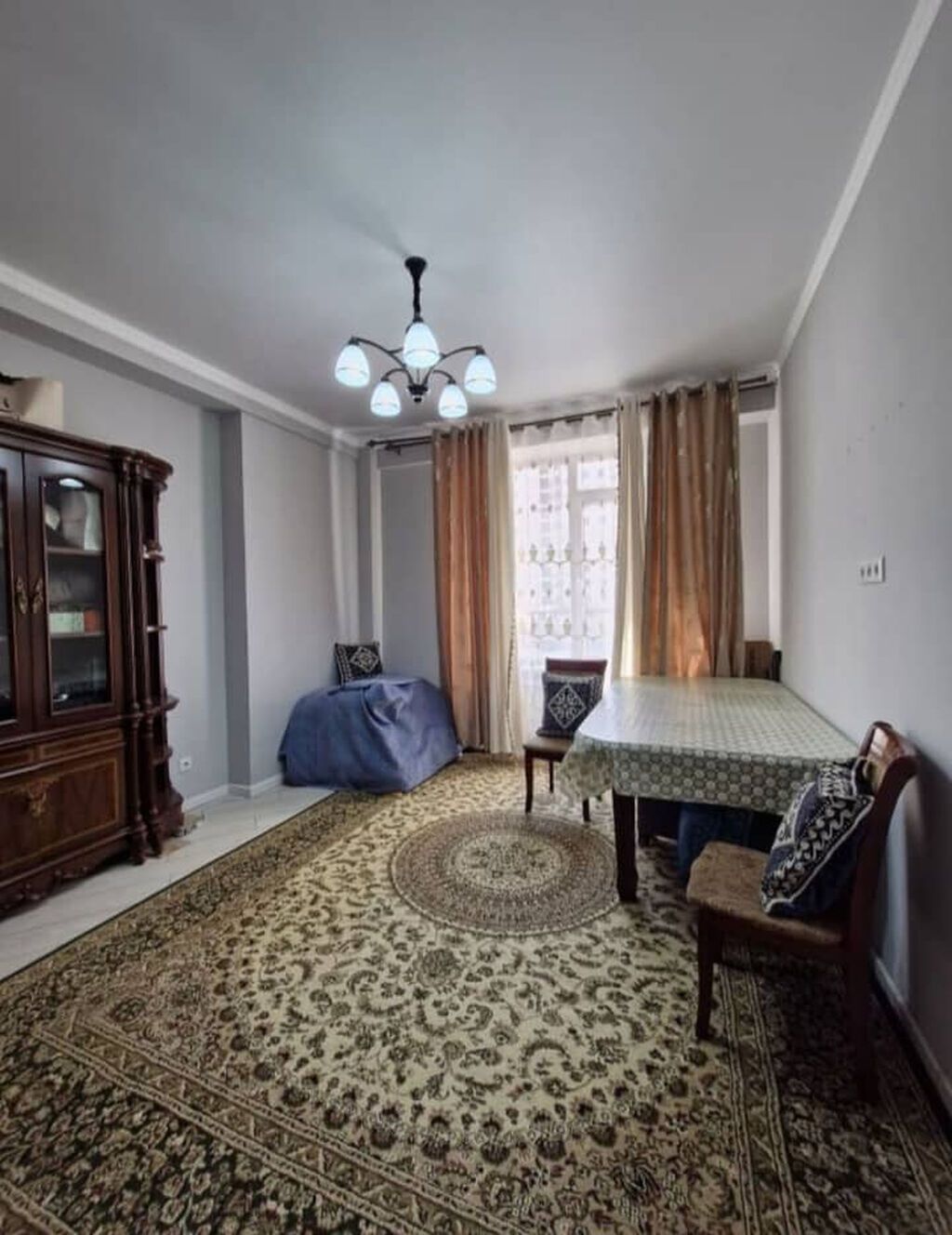 2 комнаты, 58 м², Асанбай мкр Элитка, 2 этаж, Евроремонт: фото 3