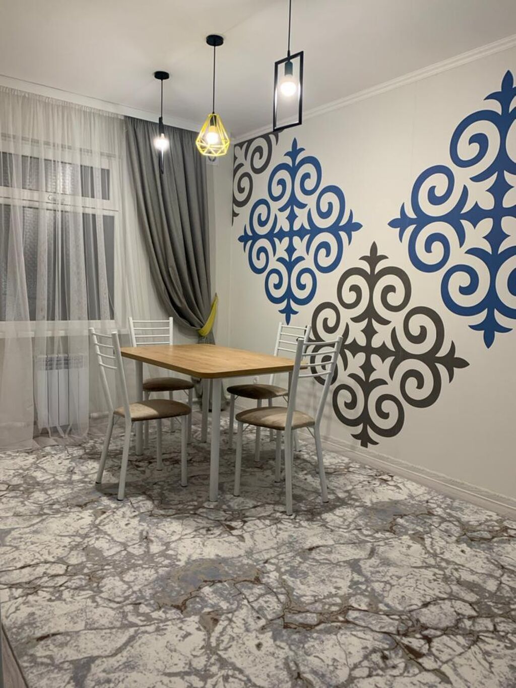 1 комната, 41 м², Аламединский рынок / базар Индивидуалка, 2 этаж, Дизайнерский ремонт: фото 6