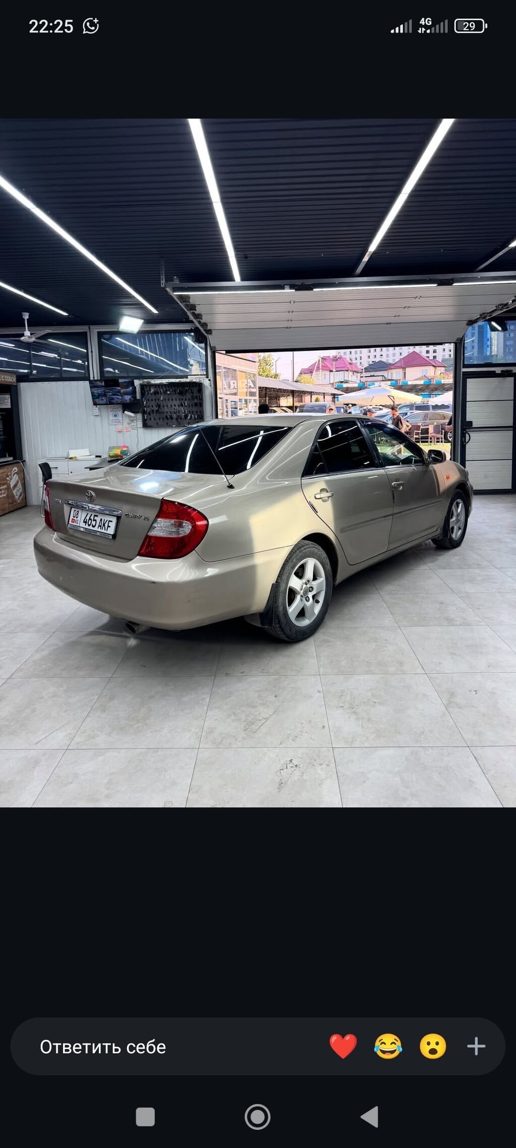 Toyota Camry: 2003 г., 3 л, Автомат, Газ, Седан: фото 3