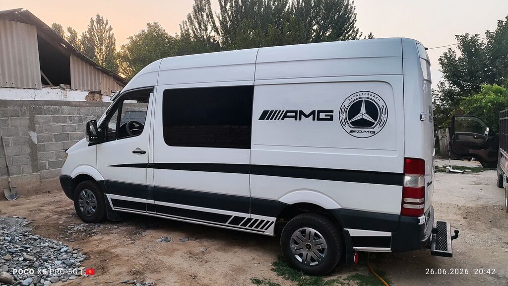 Mercedes-Benz Спринтер: 2007 г., 2.2 л, Механика, Дизель, Бус: фото 6
