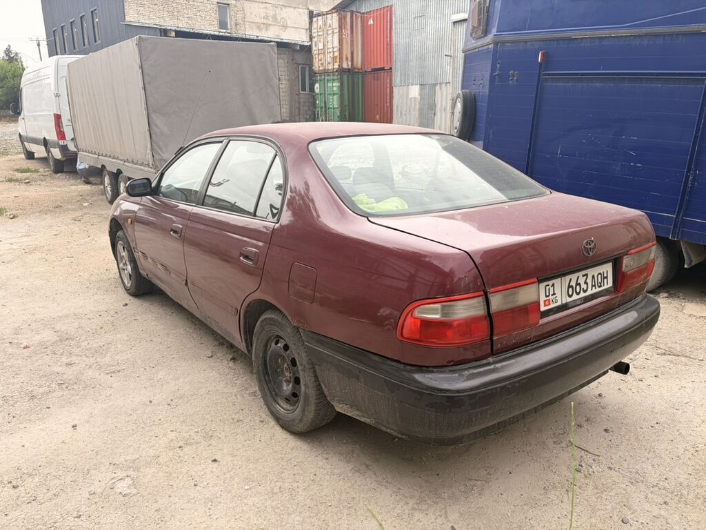 Toyota Carina E: 1994 г., Бензин, Седан: фото 4