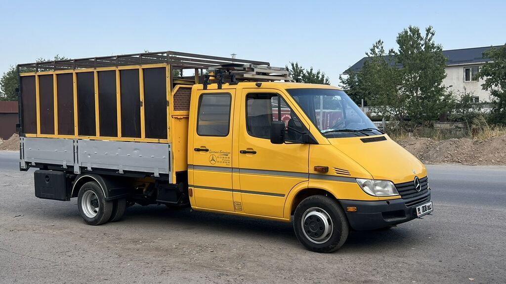 Mercedes-Benz Sprinter 616 (двухрядная кабина) с бортовой/каркасной: фото 2
