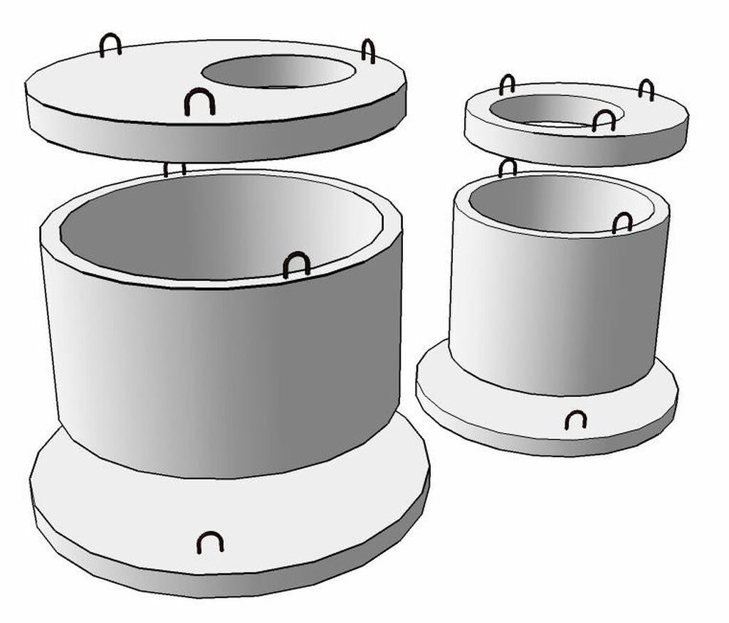 Кольцо колодца ж/б (КС20.9)