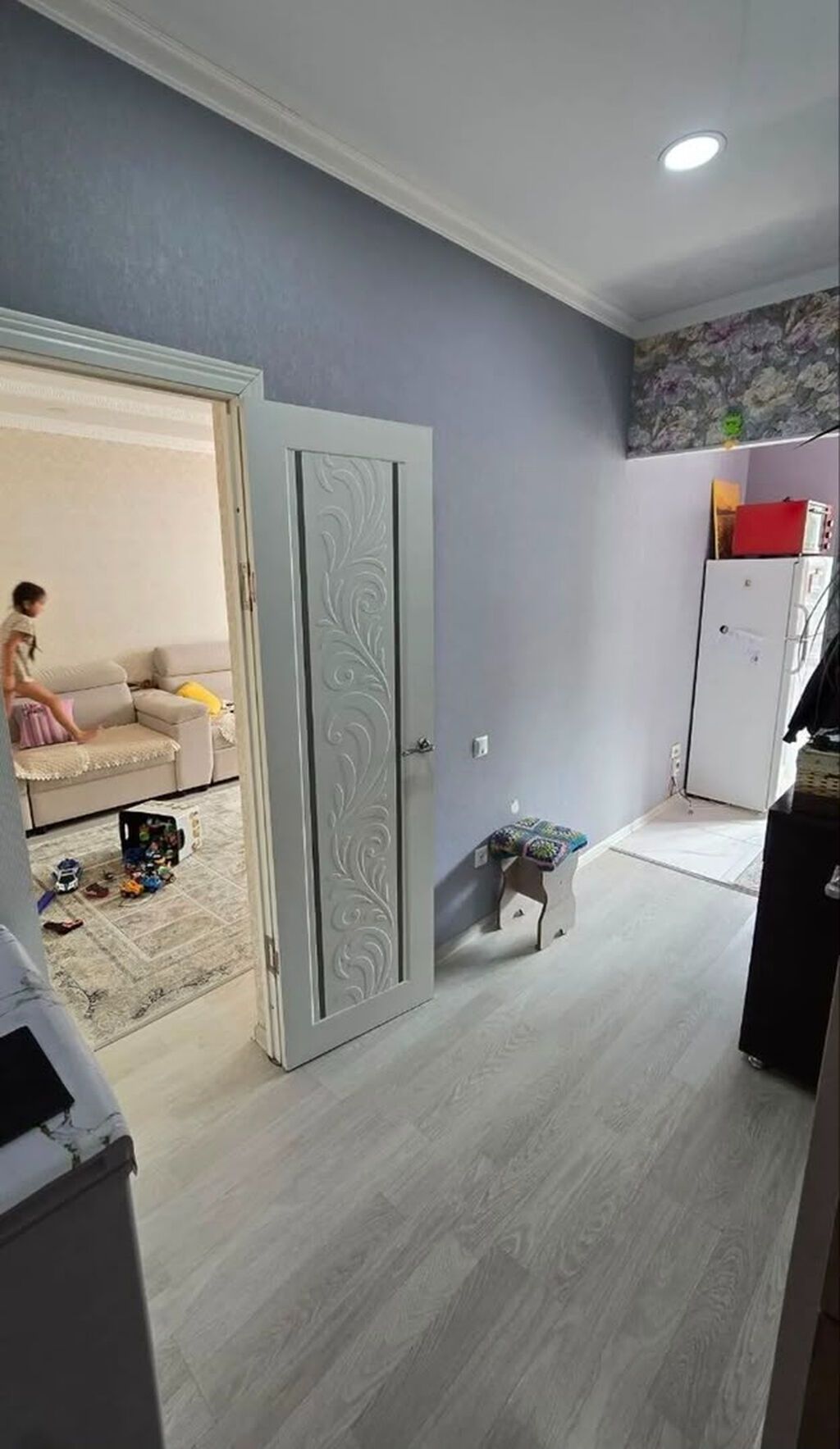 2 комнаты, 56 м², Кок-Жар ж/м 106 серия улучшенная, 3 этаж, Евроремонт: фото 5