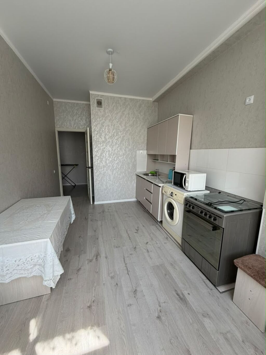 1 комната, 38 м², Аламедин-1 мкр Элитка, 1 этаж, Евроремонт: фото 3