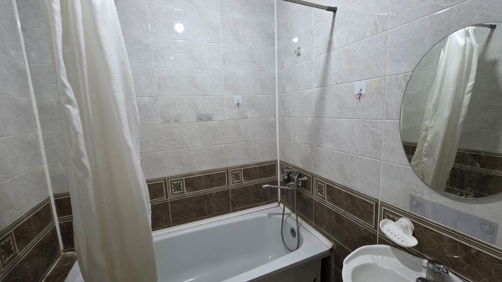 2 комнаты, 55 м², Аламедин-1 мкр 106 серия, 2 этаж, Косметический ремонт: фото 6