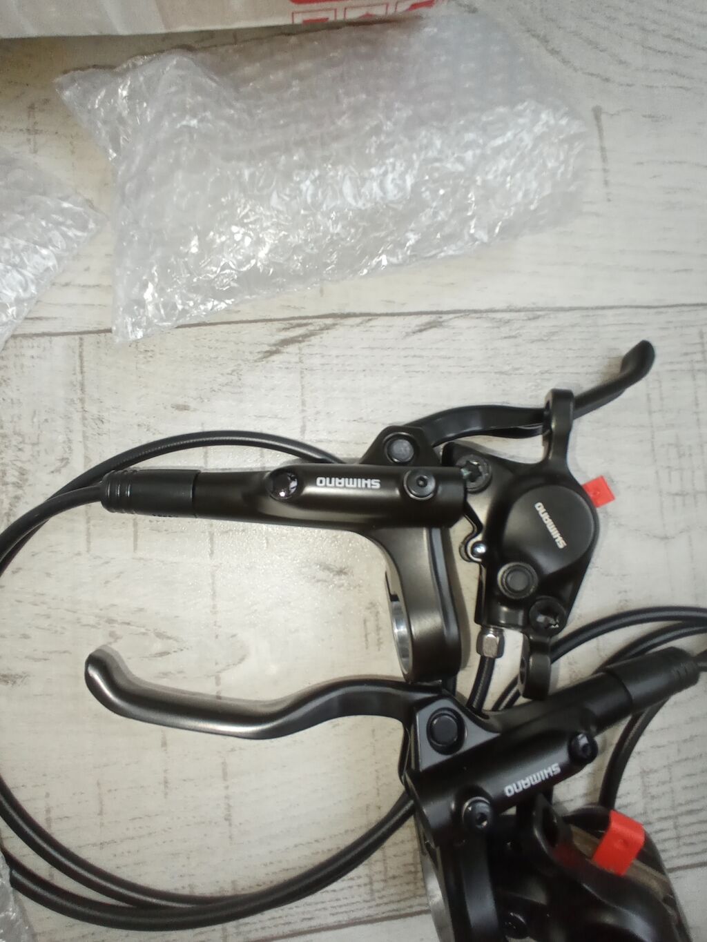 Комплект гидравлических дисковых тормозных ручек Shimano черного: фото 7