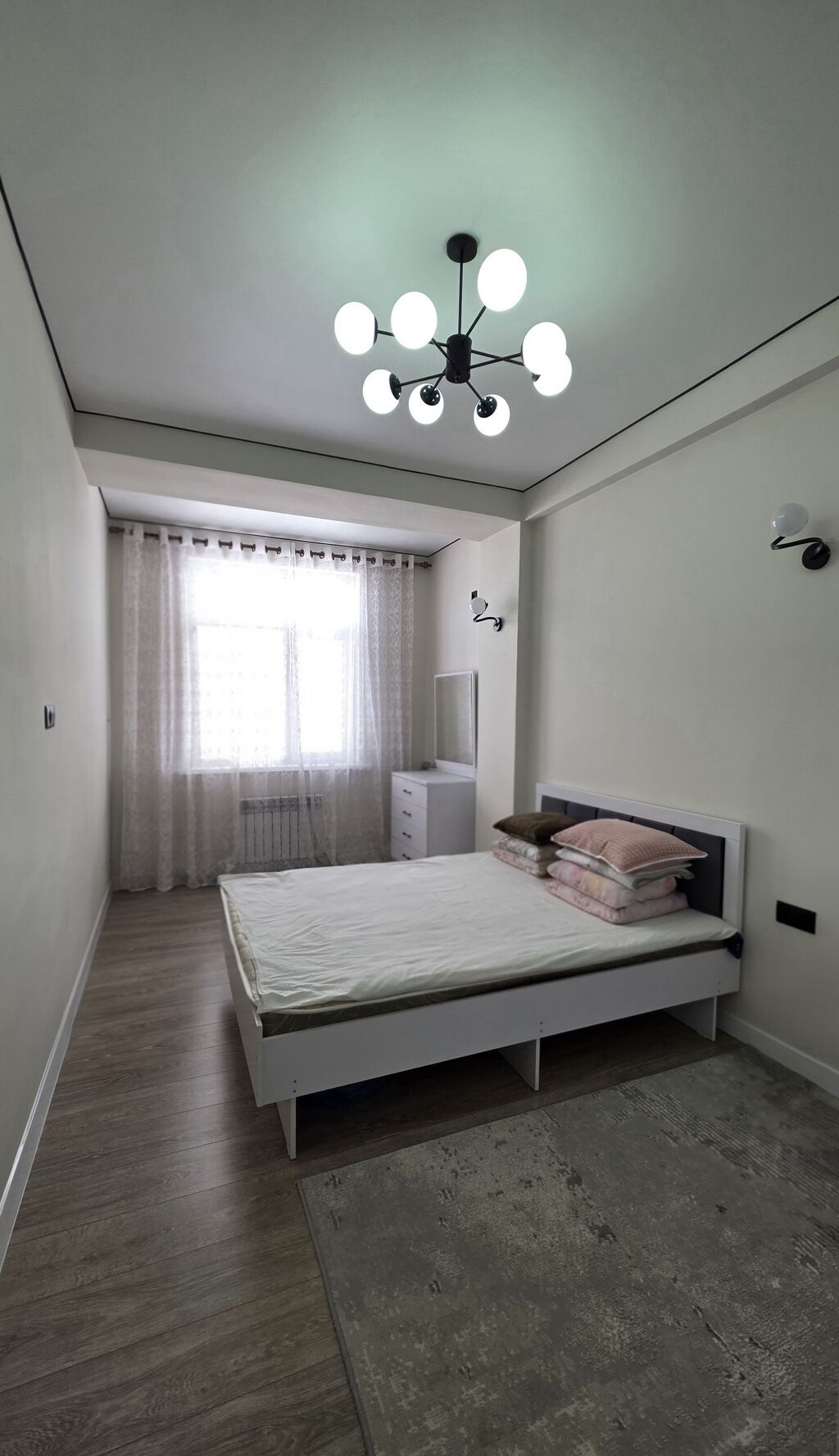 2 комнаты, 56 м², Аламедин-1 мкр Элитка, 5 этаж, Евроремонт: фото 6