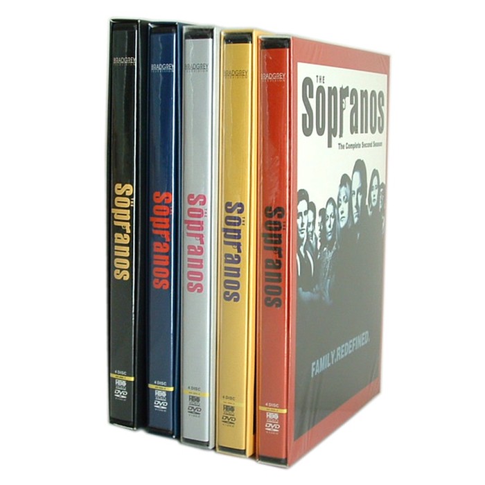 Kasete, CD i DVD: The sopranos prodajemo seriju iz naslova serija je kompletna sa
