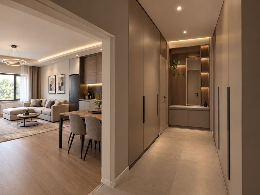 2 комнаты, 66 м², Элитка, 12 этаж, ПСО (под самоотделку): фото 3