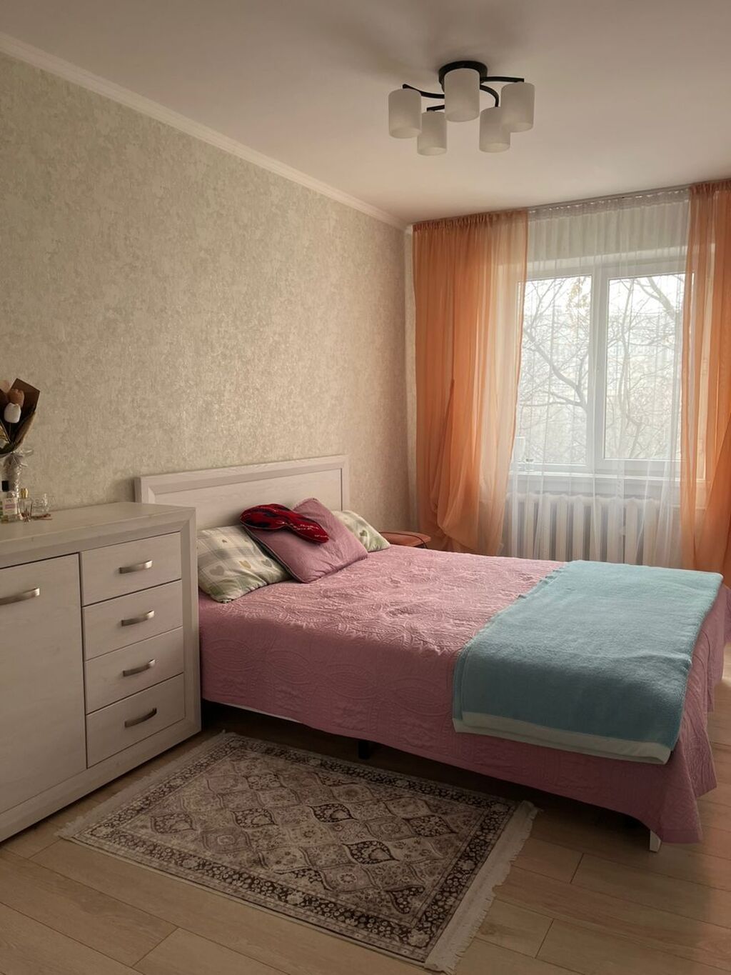 3 комнаты, 58 м², 7 мкр 104 серия, 4 этаж, Косметический ремонт: фото 4