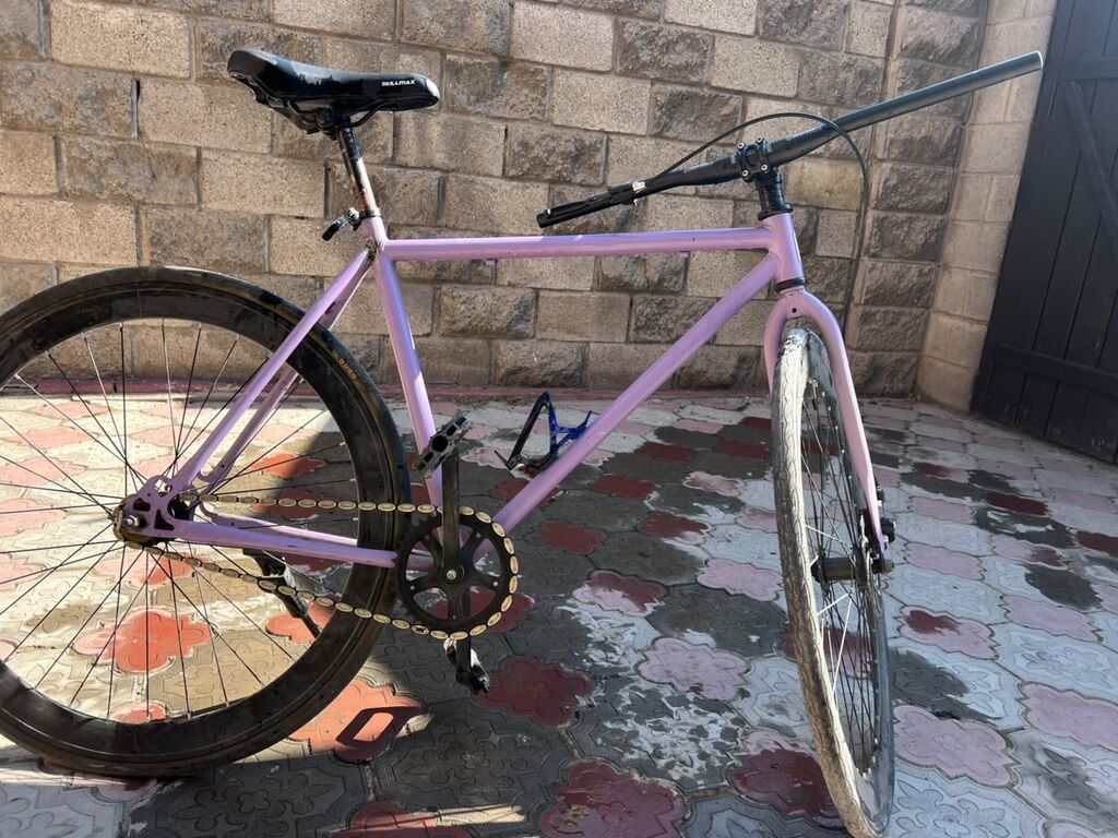 Городской велосипед single speed (сингл НЕ ФИКС) - Рама: стальная: фото 3