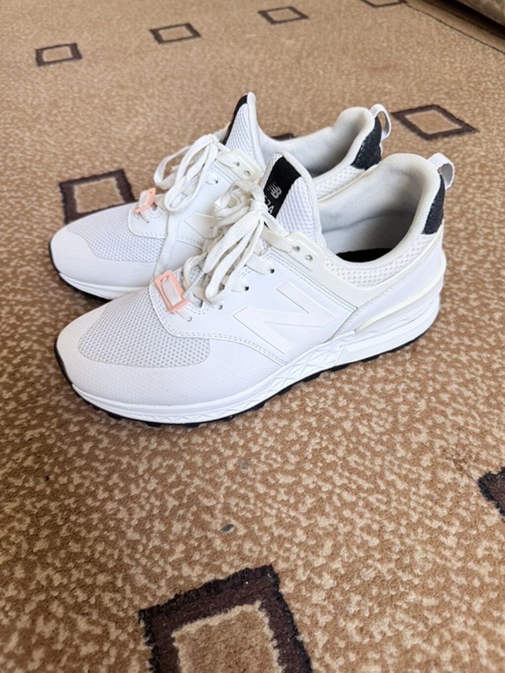 Кроссовки New Balance 574 Sport, белые - Модель: 574 оригинал: фото 2