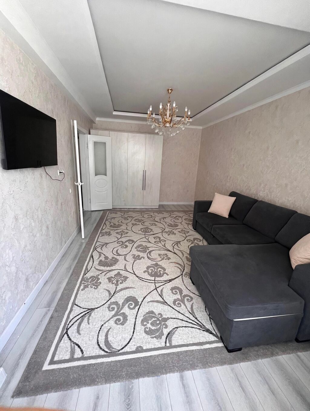 1 комната, 38 м², Тунгуч мкр Элитка, 4 этаж, Евроремонт: фото 2