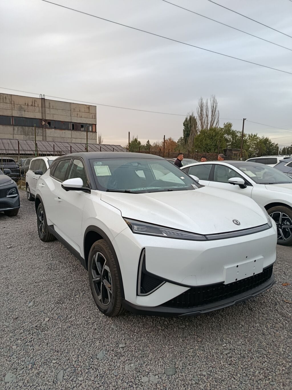 Dongfeng Aeolus L7 Год 2026 запас хода 2026 Белый на черном: фото 2
