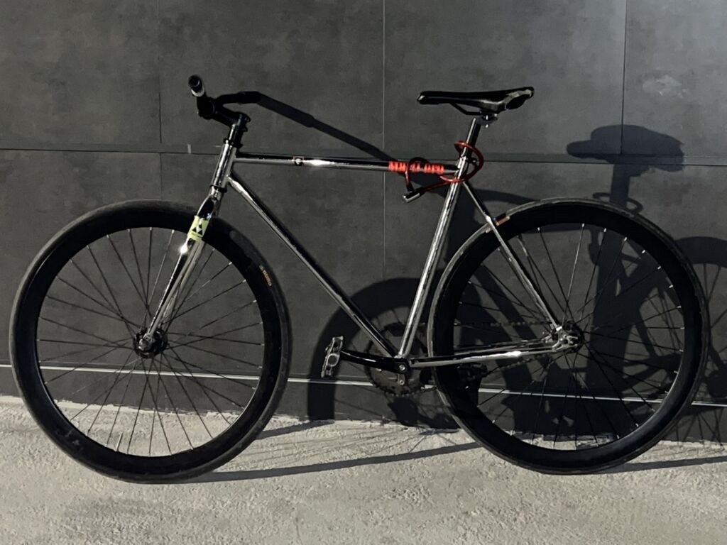 Фикс-байк (single speed/фиксед) на 28" колесах - Рама и вилка: сталь: фото 5