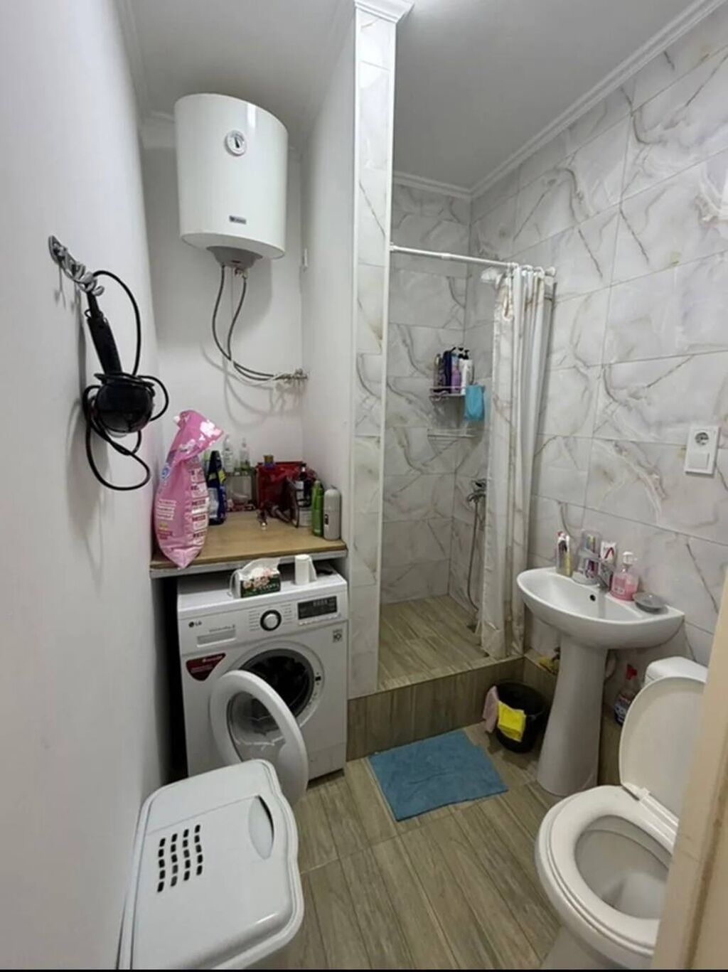 1 комната, 45 м², Восток-5 мкр 106 серия, 9 этаж, Свежий ремонт: фото 6