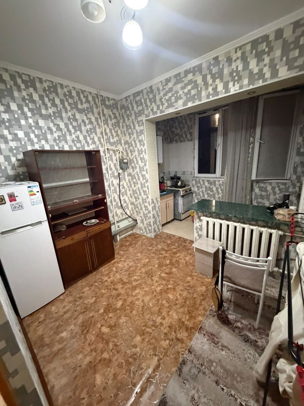 1 комната, Асанбай мкр Собственник, Без животных, от 1 года, С мебелью полностью: фото 8