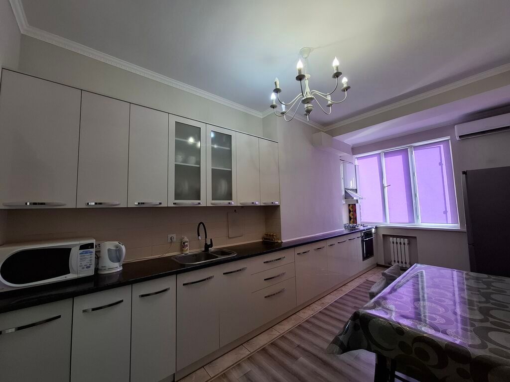 2 комнаты, Бишкек Парк ТРЦ, Постельное белье, Кондиционер, Парковка: фото 8