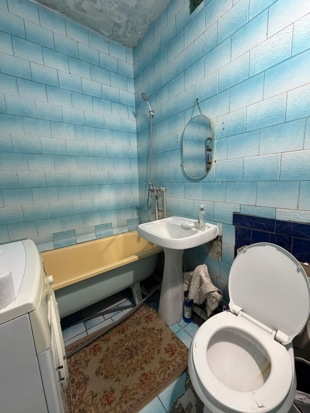 1 комната, 35 м², Аламедин-1 мкр 105 серия, 2 этаж, Требуется ремонт: фото 5